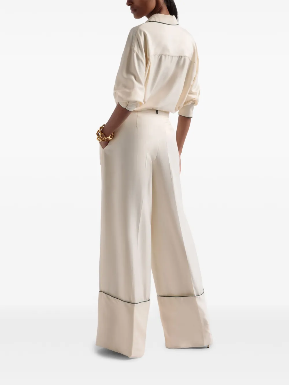 Bally Zijden blouse Beige