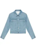 Bally buttoned washed-denim jacket - Blue