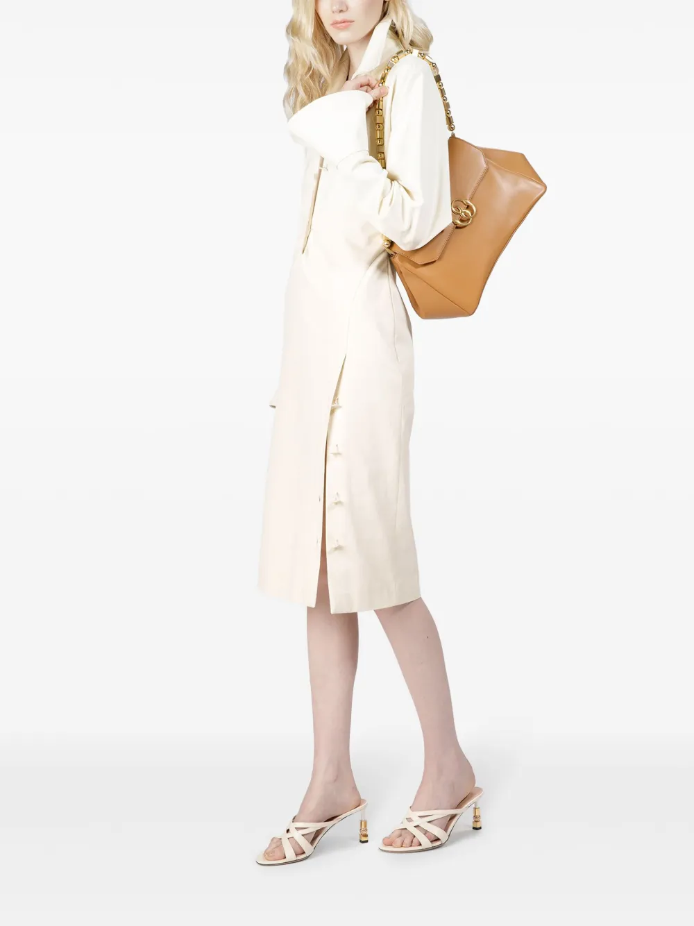 Bally 65 mm Carolyn sandalen Beige