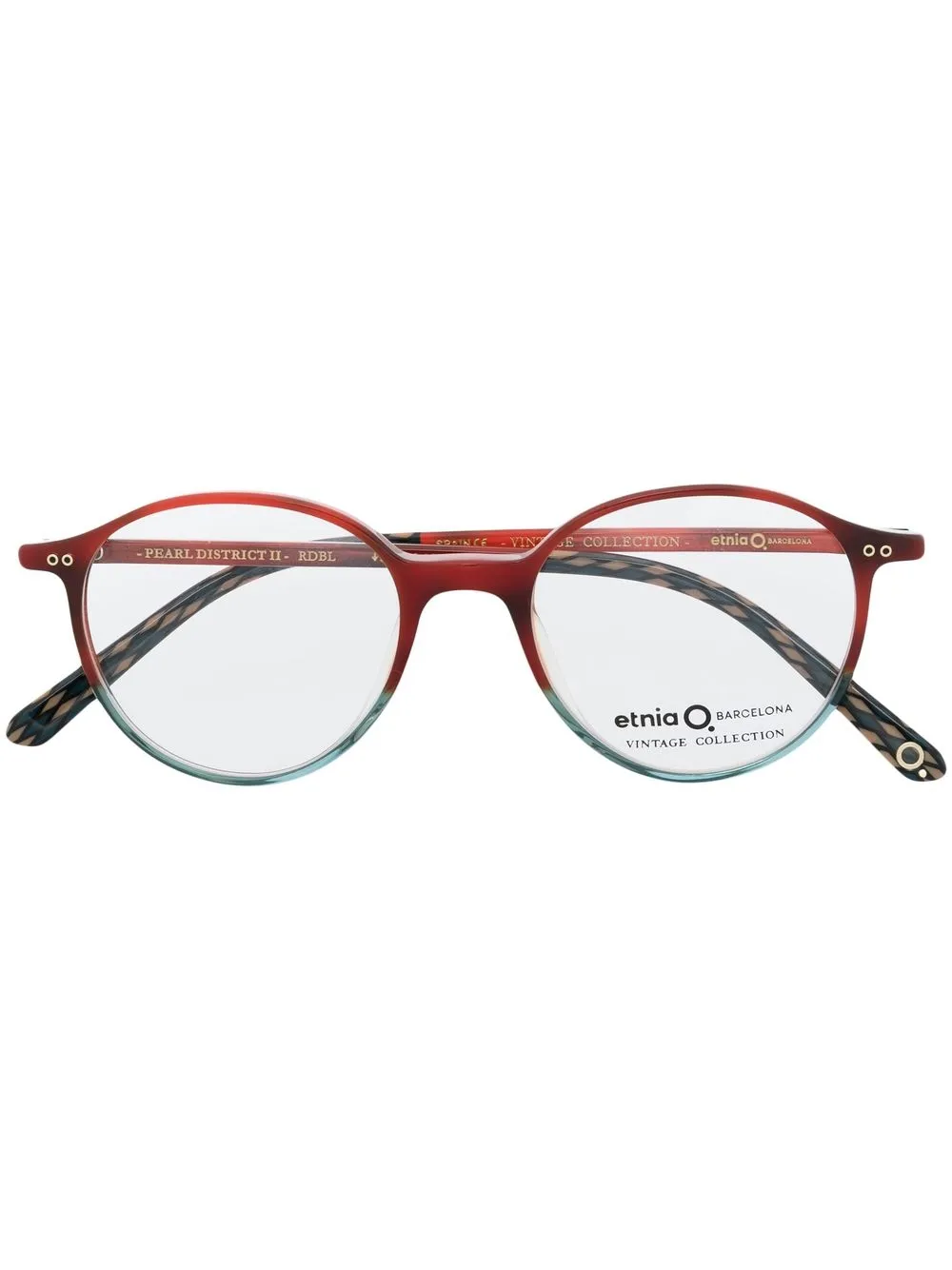 

Etnia Barcelona Pearl District ll round-frame glasses - Red