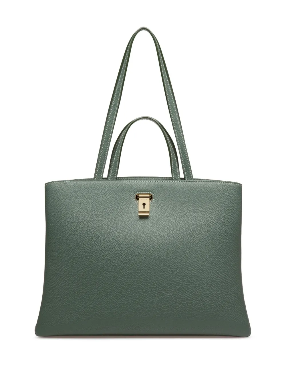 Bally Lya leather tote bag - Green