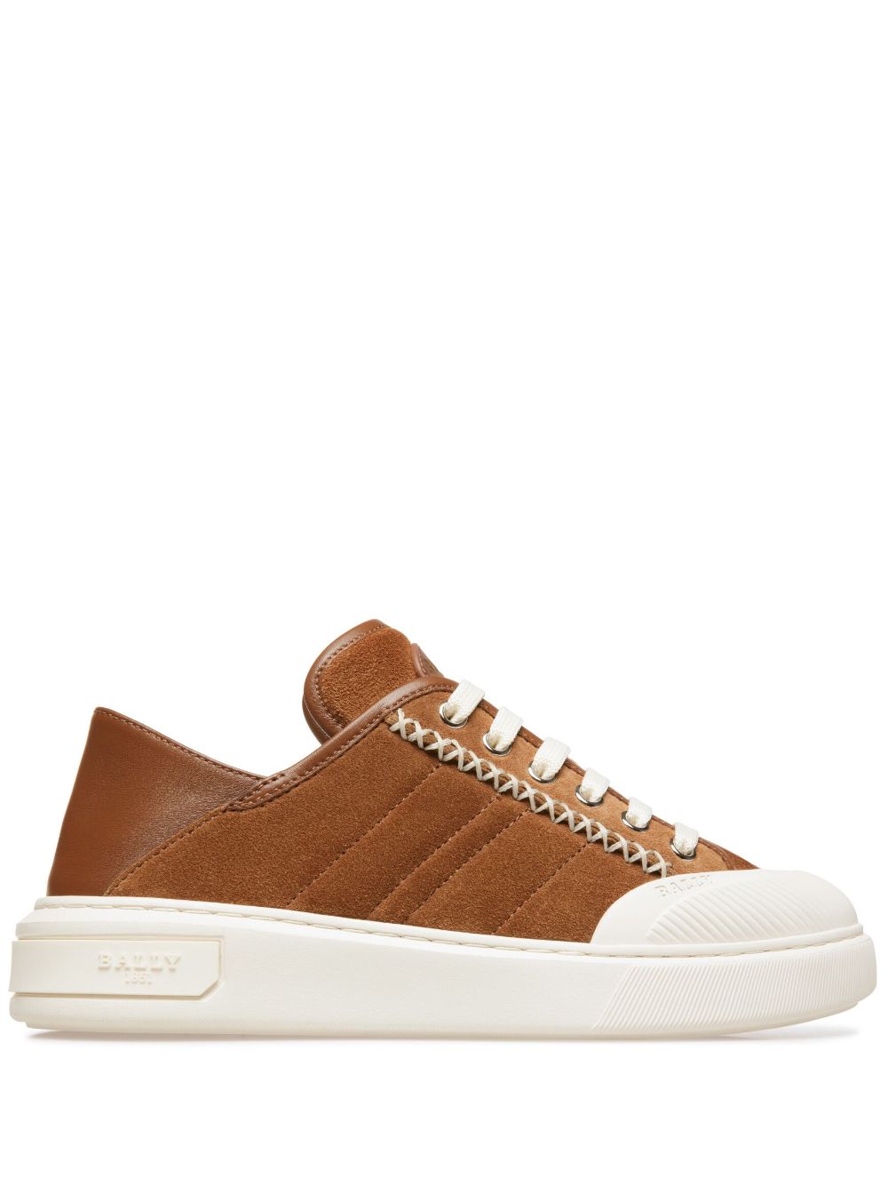 Bally Marily low-top suede sneakers - Brown