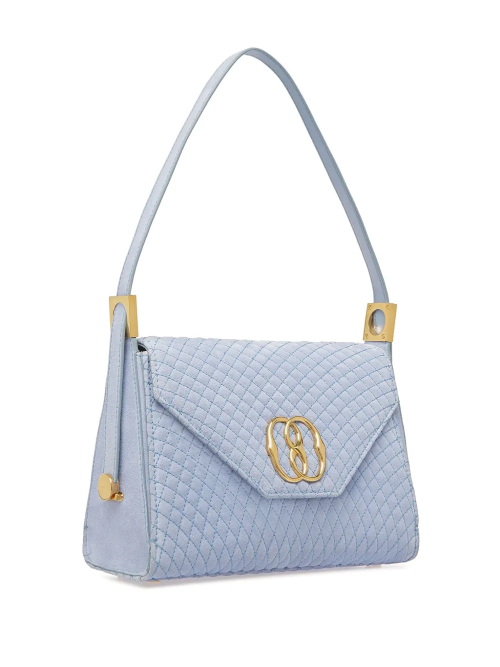Bally Emblem Trapeze shopper Blauw