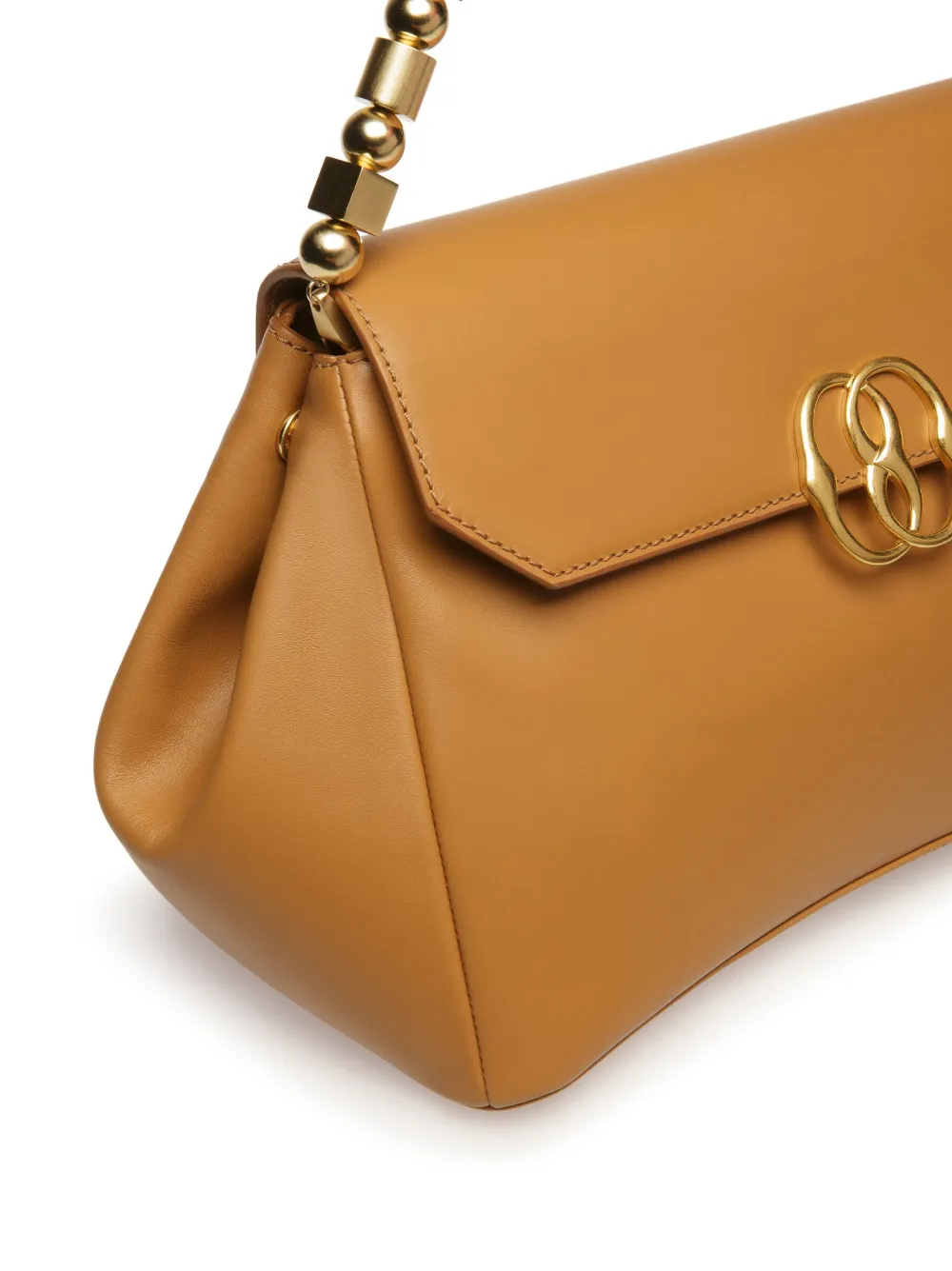 Bally New Mirage Leather Shoulder Bag In Brown