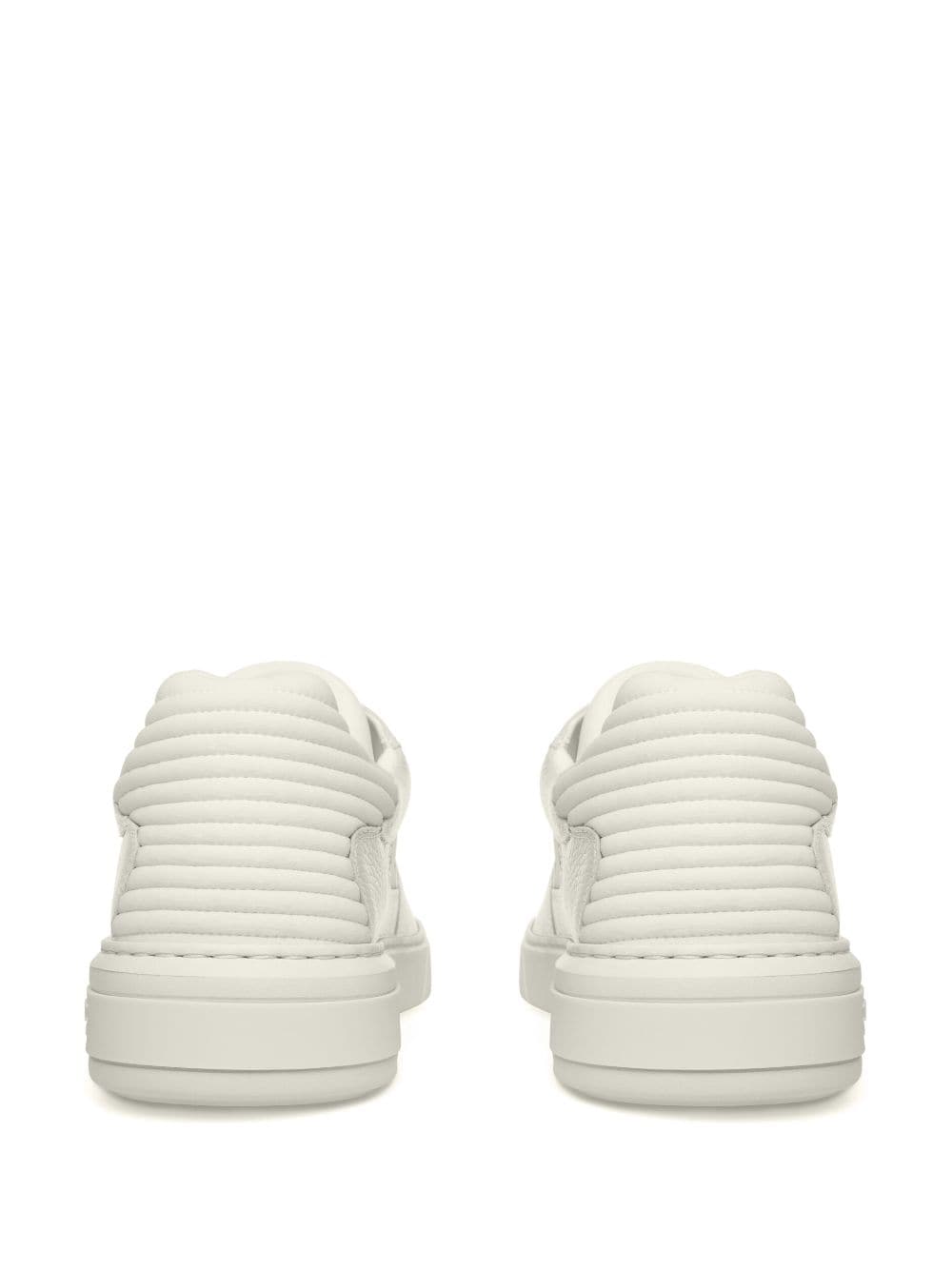 Bally Mark sneakers met logopatch - WHITE