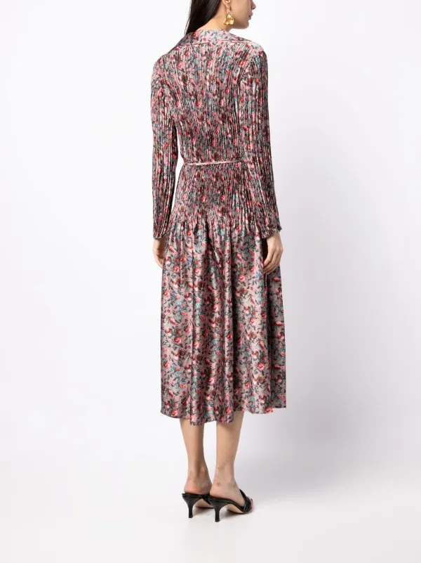 vince silk shirt dress Crepe Collar-Stand Shirt Dress in Dresses & Skirts
