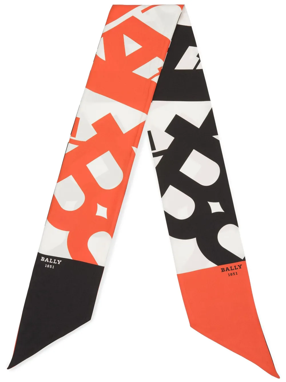 Bally Elastico per capelli con logo - Nero