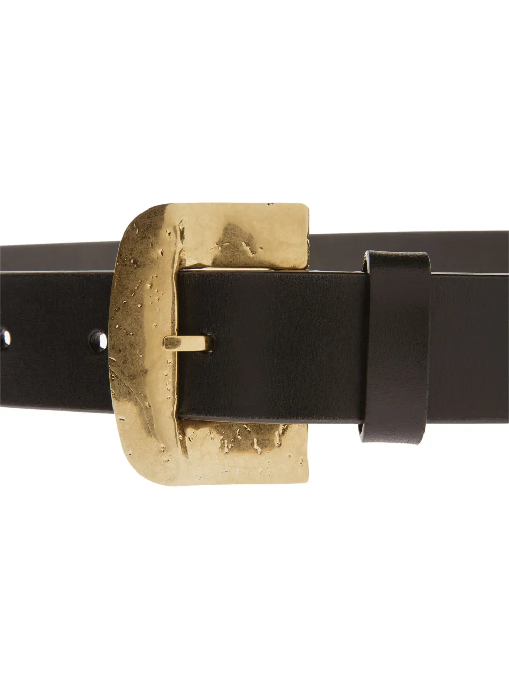 Bally hammeredfinish Buckle Belt Farfetch