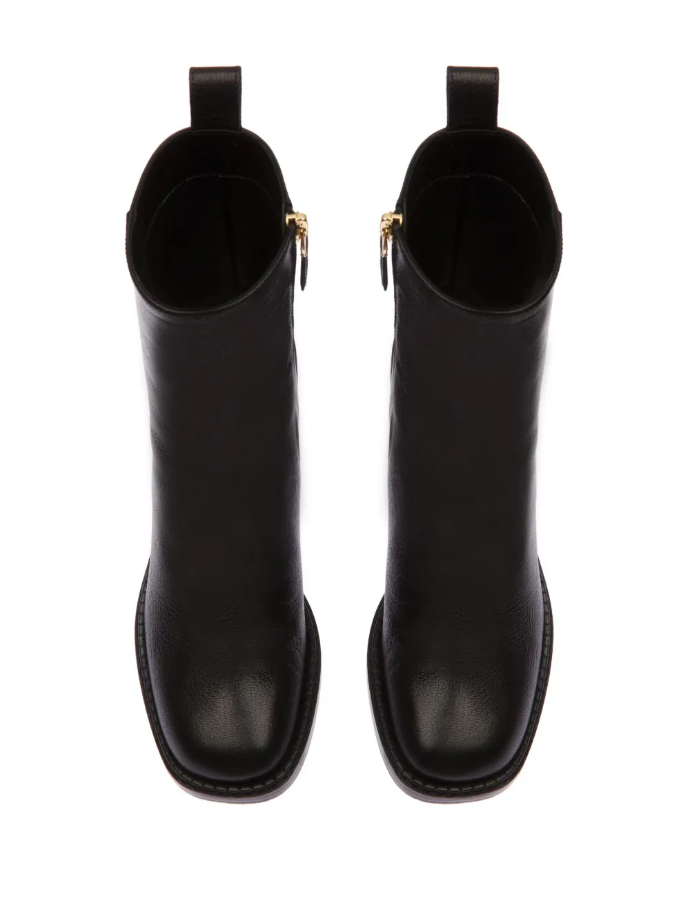 Shop Bally Austine 75mm Square-toe Boots In Schwarz