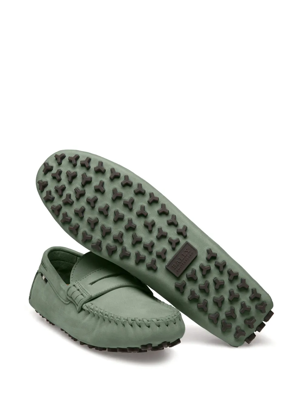 Bally Lamby loafers Groen