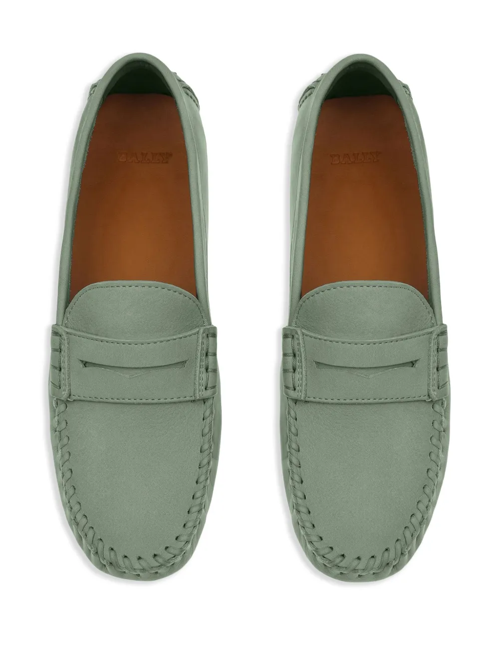 Bally Lamby loafers Groen