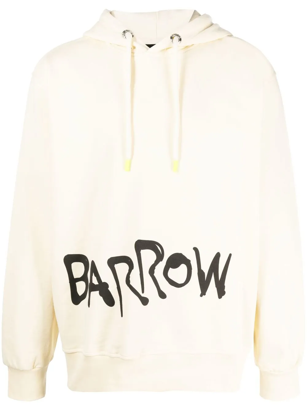 

BARROW graphic-print pullover hoodie - Neutrals