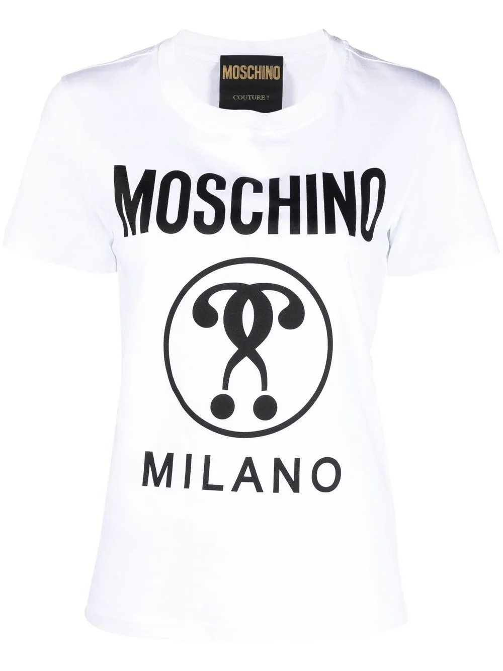 

Moschino logo-print cotton T-shirt - White