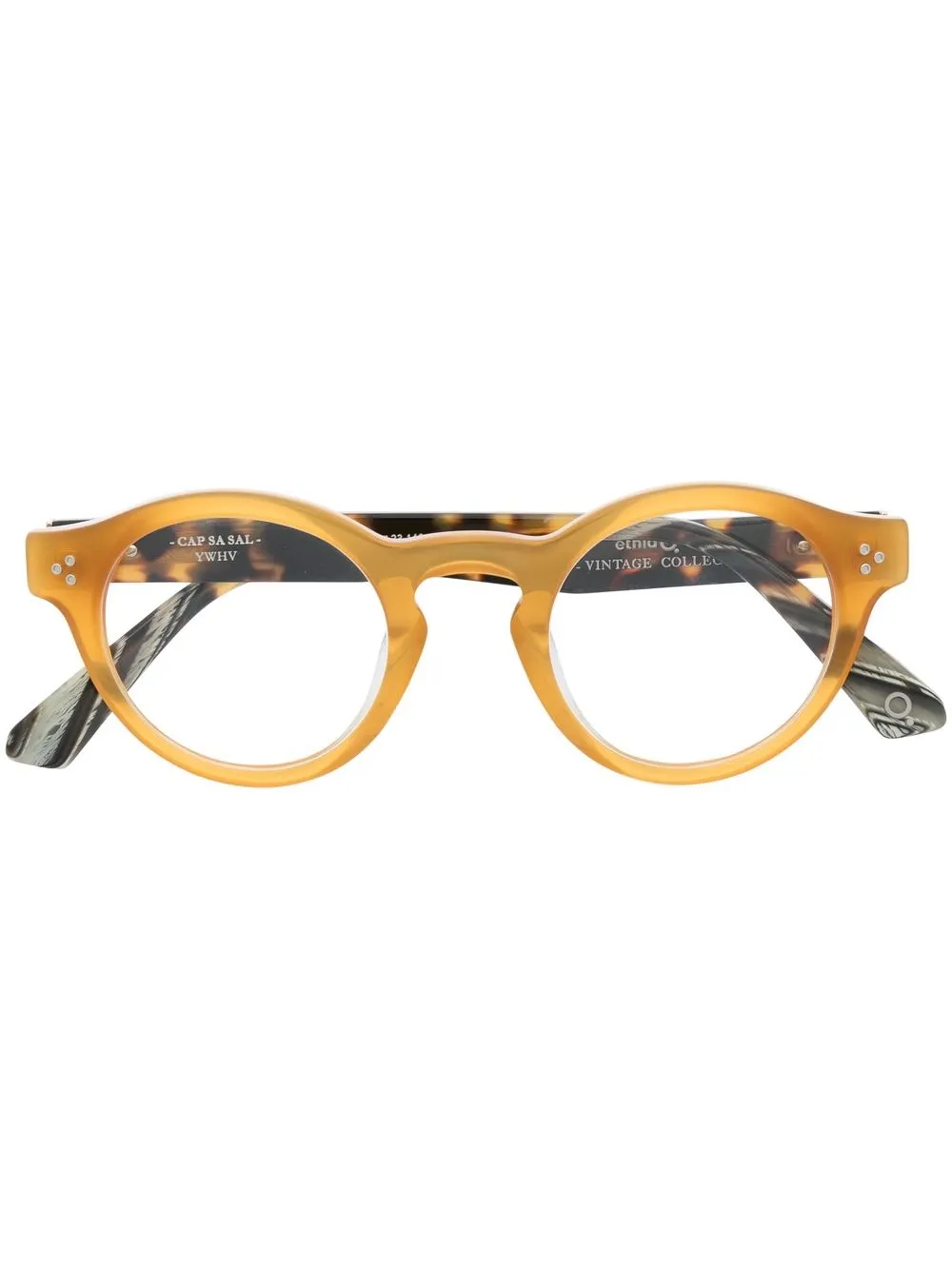 

Etnia Barcelona Cap Sa Sal round-frame glasses - Yellow