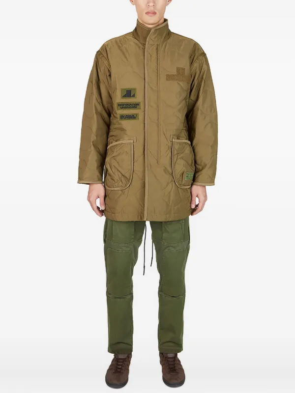 Liberaiders ロゴパッチ コート | グリーン | FARFETCH JP