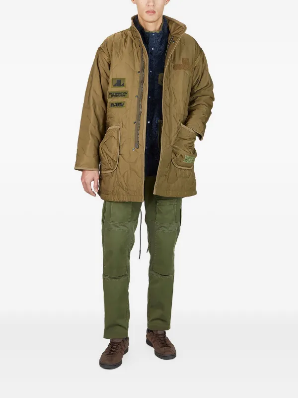 Liberaiders ロゴパッチ コート | グリーン | FARFETCH JP