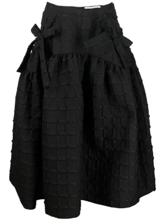 Cecilie Bahnsen Justice Matelassé Skirt - Farfetch