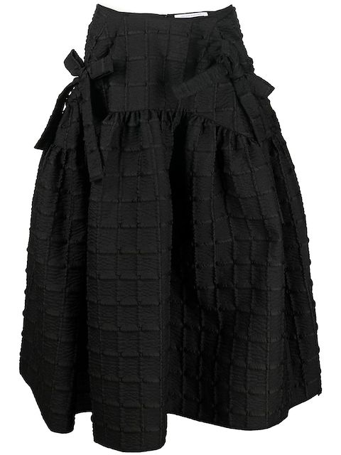 Cecilie Bahnsen Justice matelassé skirt
