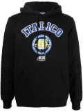 GCDS graphic-print hoodie - Black