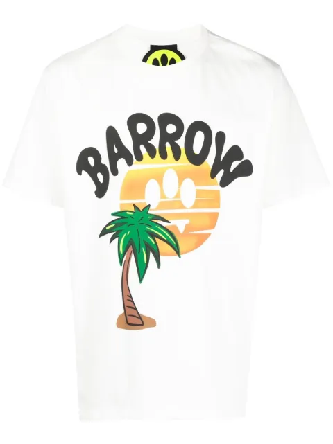 BARROW T-shirt met logoprint