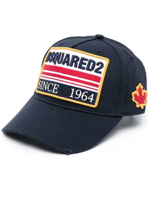 DSQUARED2 embroidered-logo baseball cap