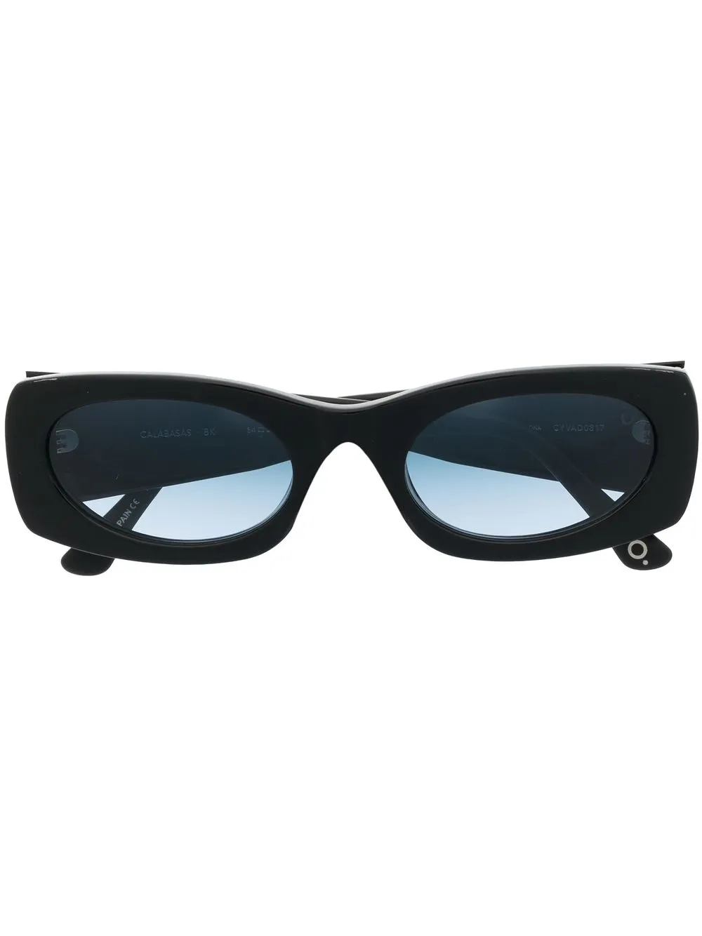 Etnia Barcelona Calabasas rectangle-frame sunglasses | Black | Image 1