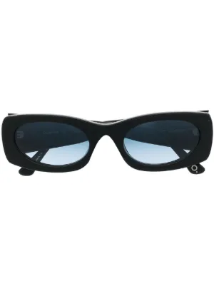 Le Specs サングラス オーバル ブラック Le Specs オーバル サングラス | ブラック | FARFETCH JP