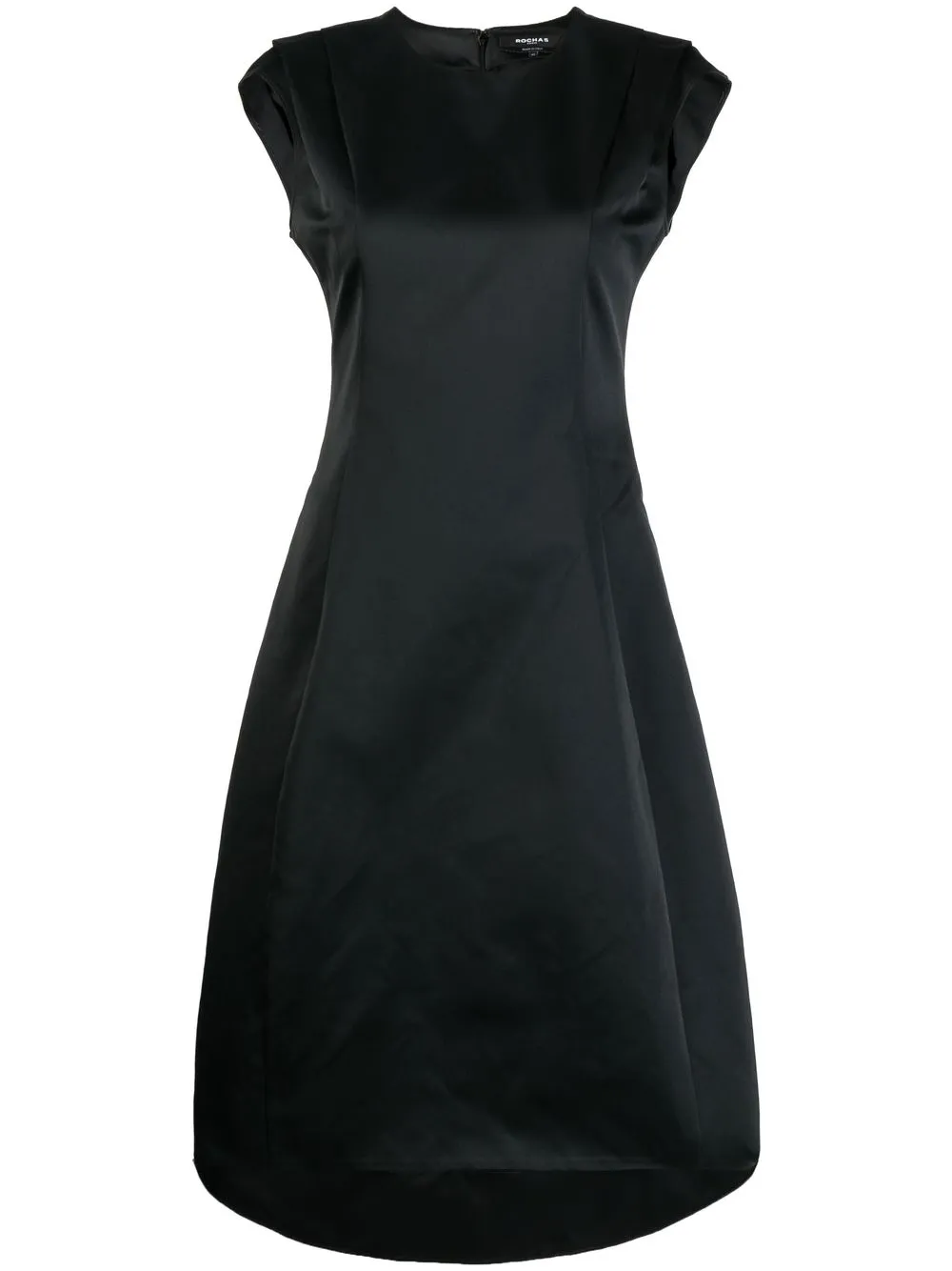 

Rochas Balloon sleeveless midi dress - Black