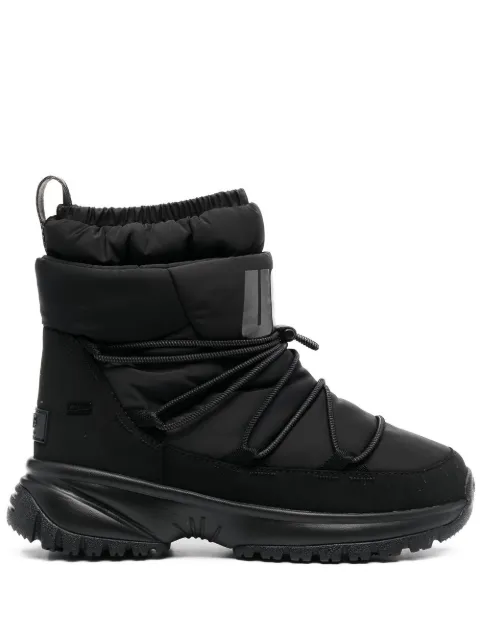 UGG padded logo-print boots