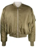 VTMNTS zip-up bomber jacket - Green