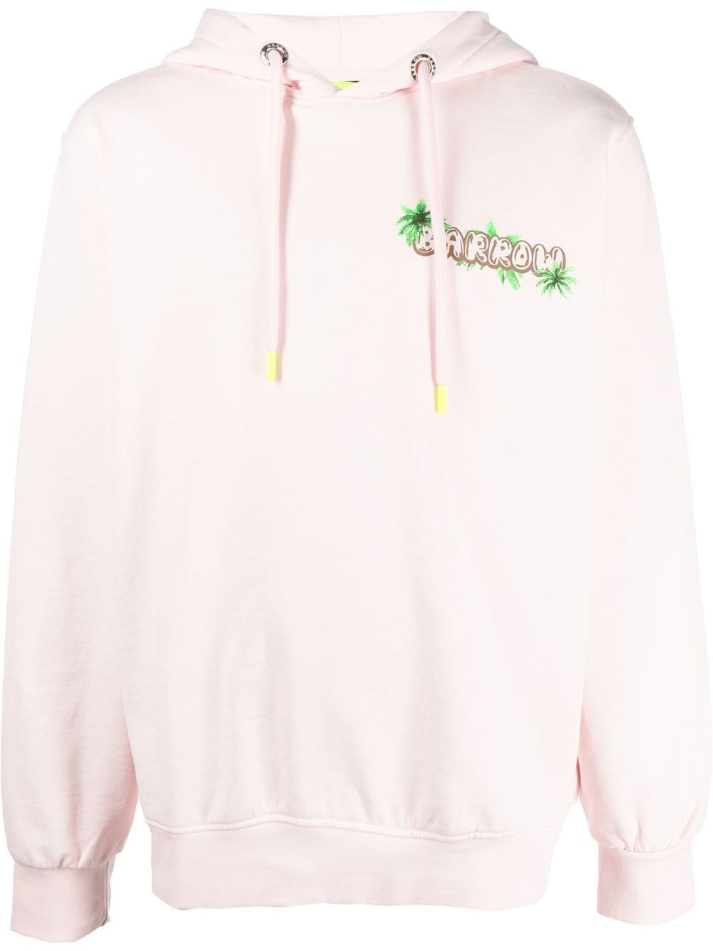 Barrow Graphic-print Pullover Hoodie In Pink