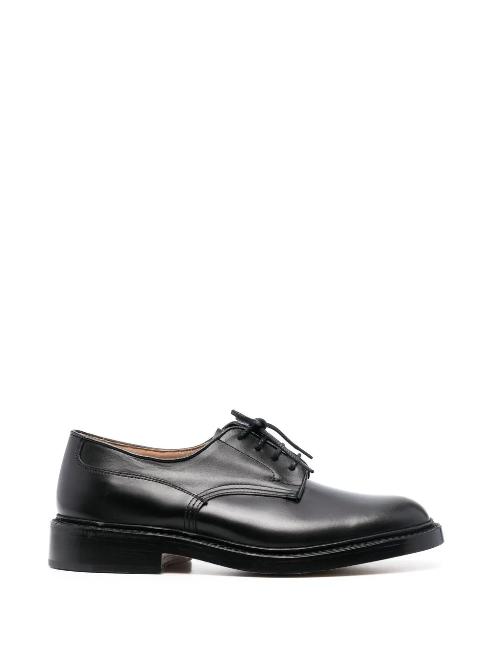 

Tricker's lace-up leather derby shoes - Black