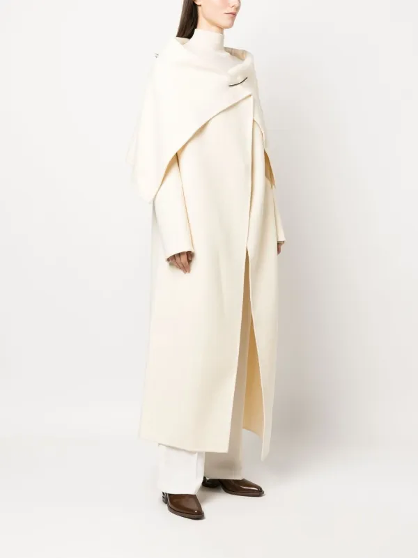 The Row カシミアコート | ニュートラル | FARFETCH JP