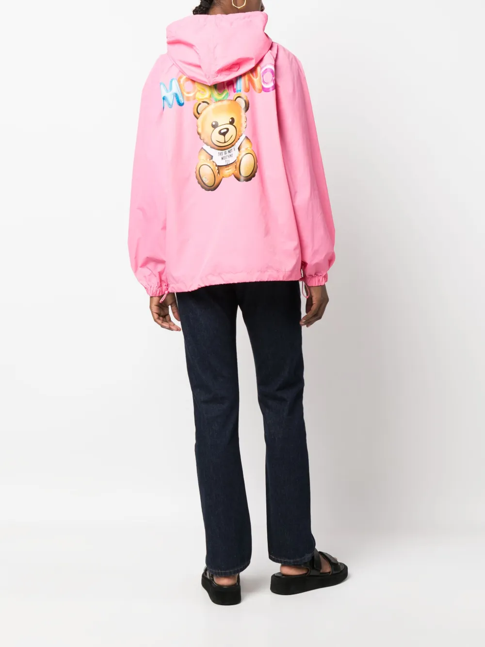 Moschino Jack met trekkoord - Roze