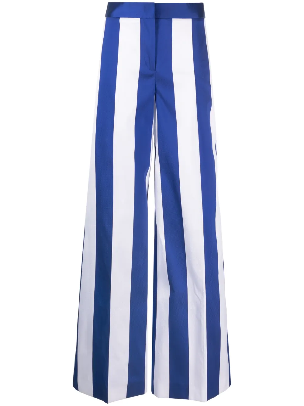 Image 1 of Moschino striped wide-leg trousers