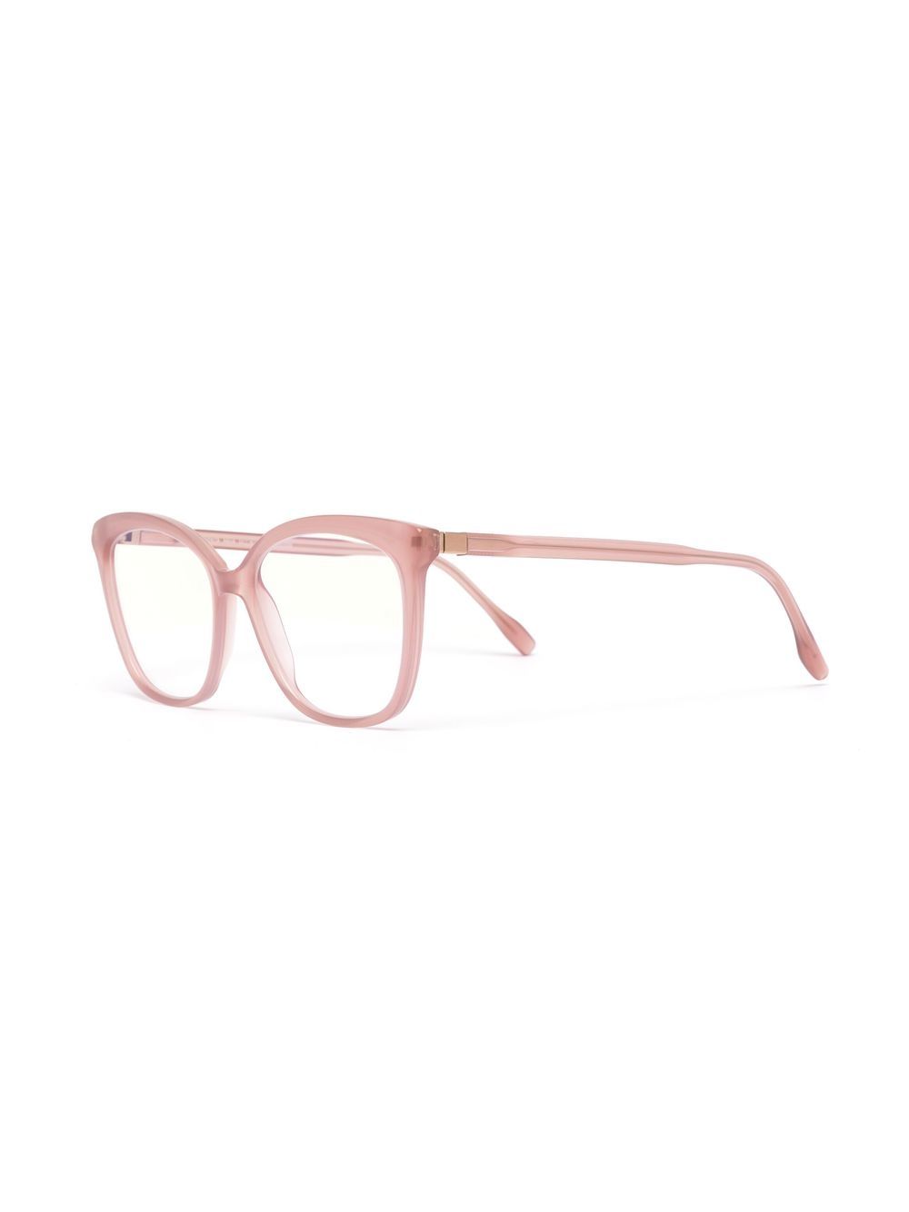 Shop Mykita Wayfarer-frame Glasses In Pink