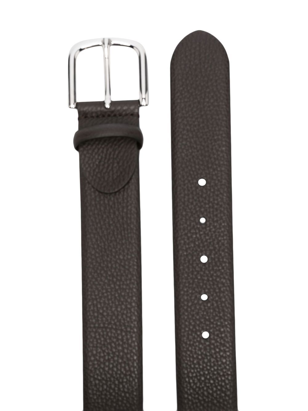 Canali Riem met metallic gesp - Bruin