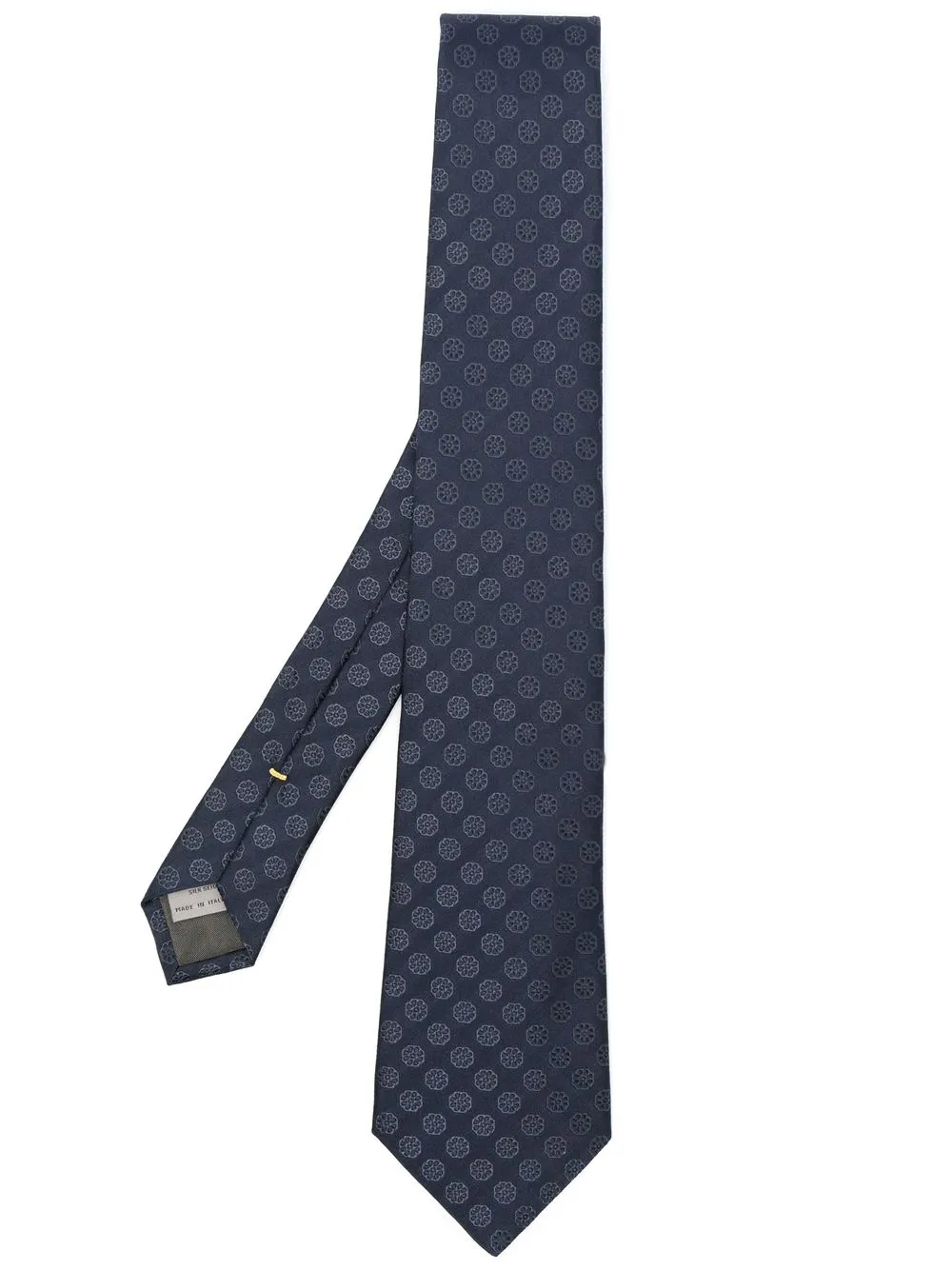 

Canali paisley-pattern silk tie - Blue