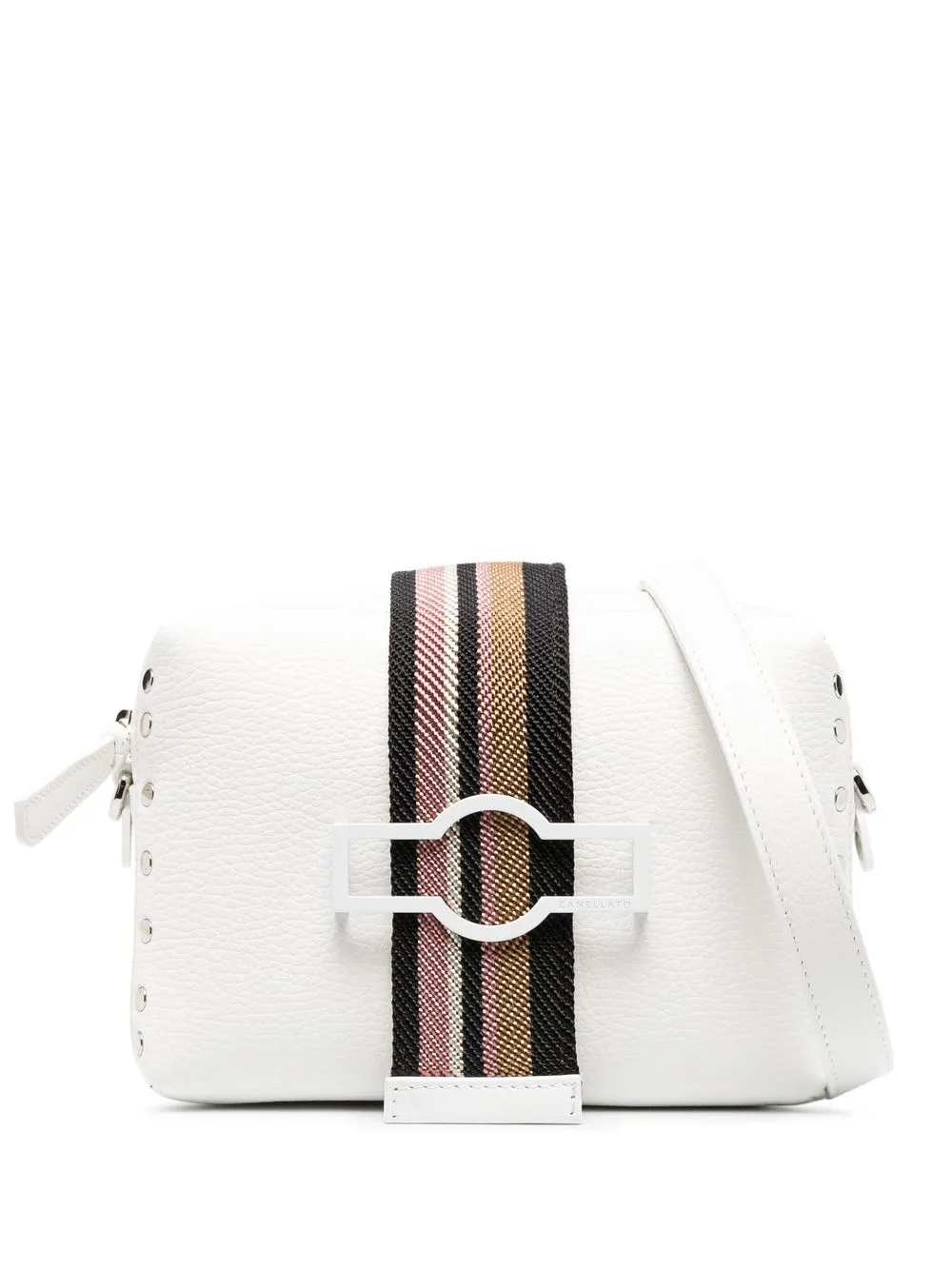 Zanellato Oda Mini Crossbody Bag In Weiss