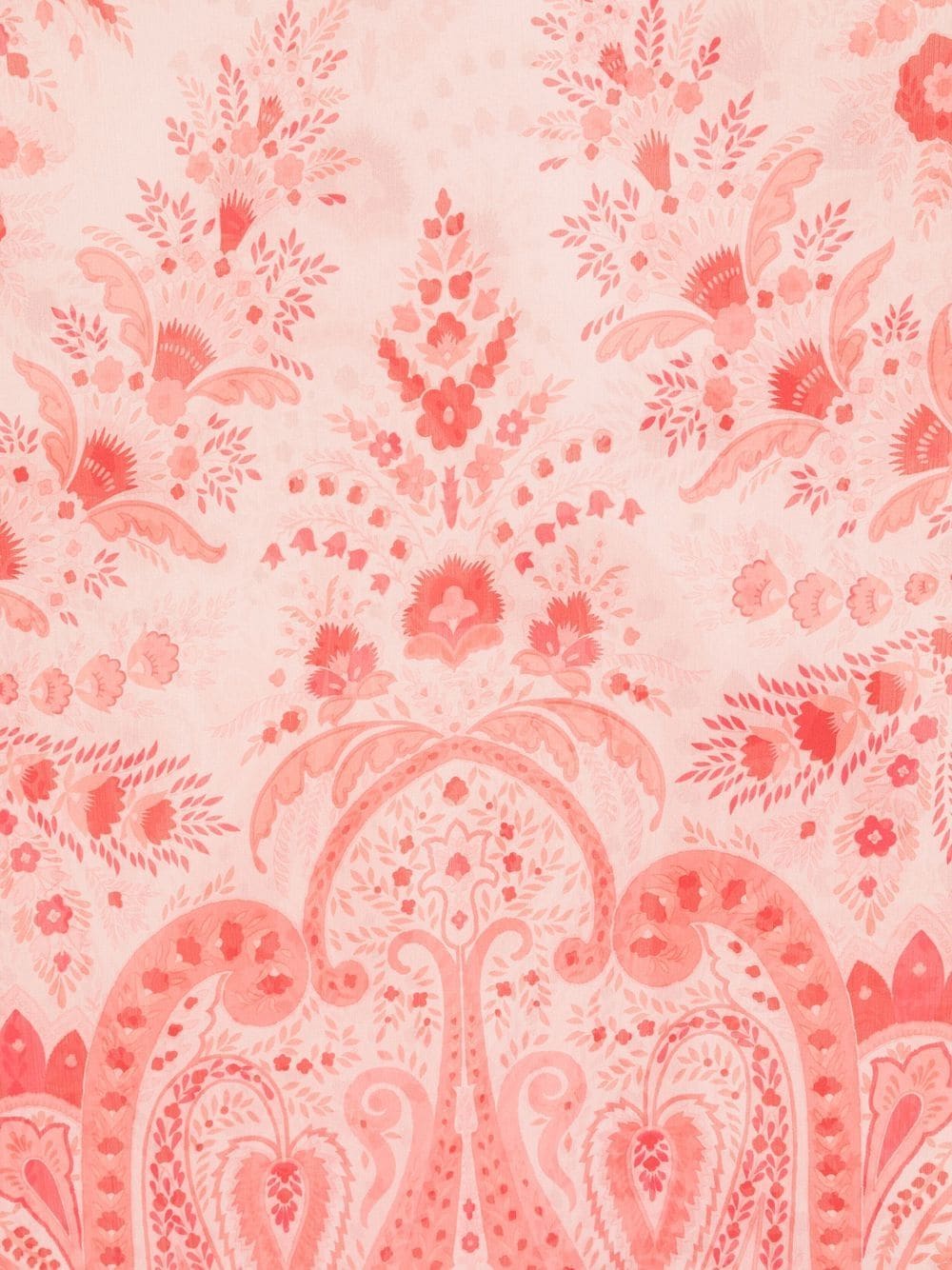 Shop Etro Paisley-print Silk Scarf In Pink