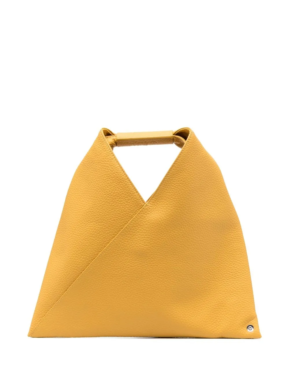 

MM6 Maison Margiela pebbled-texture leather tote bag - Yellow