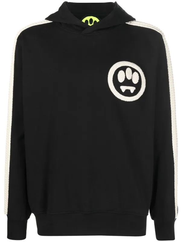 BARROW パーカー スウェット フーディ ブラック プリント BARROW 】 UNISEX BACK PRINT HOODIE バロー バロウ ユニセ