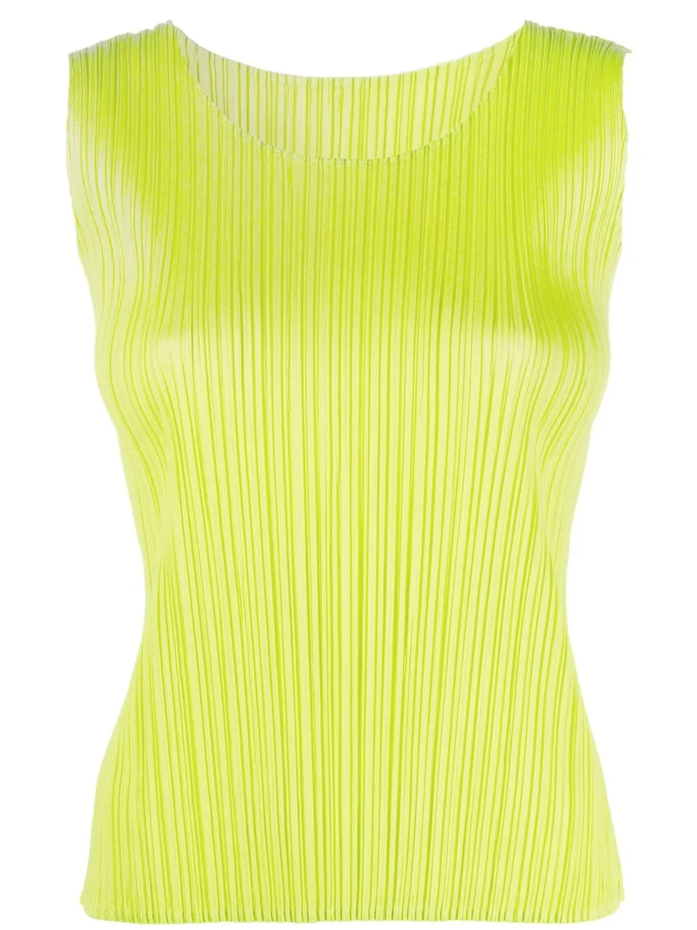 

Pleats Please Issey Miyake micro-pleat tank top - Green