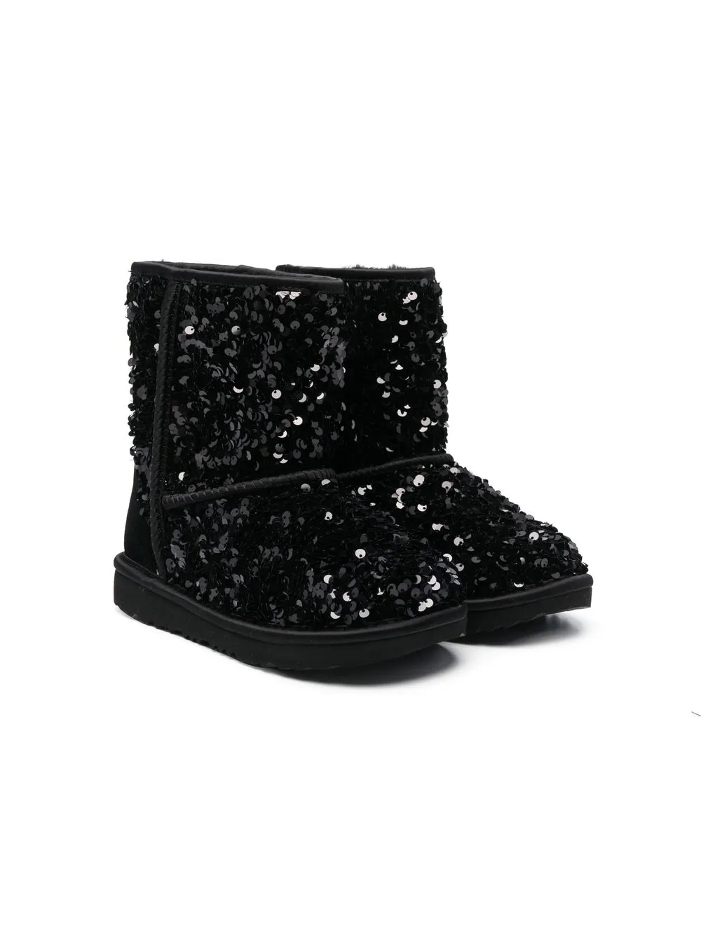 UGG Kids Laarzen met chunky pailletten Zwart