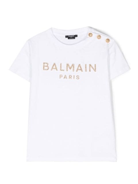 logo-print short-sleeved T-shirt