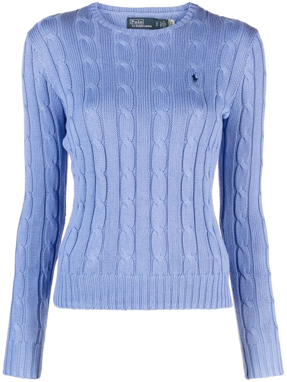 

Polo Ralph Lauren logo-embroidered cotton sweater - Blue