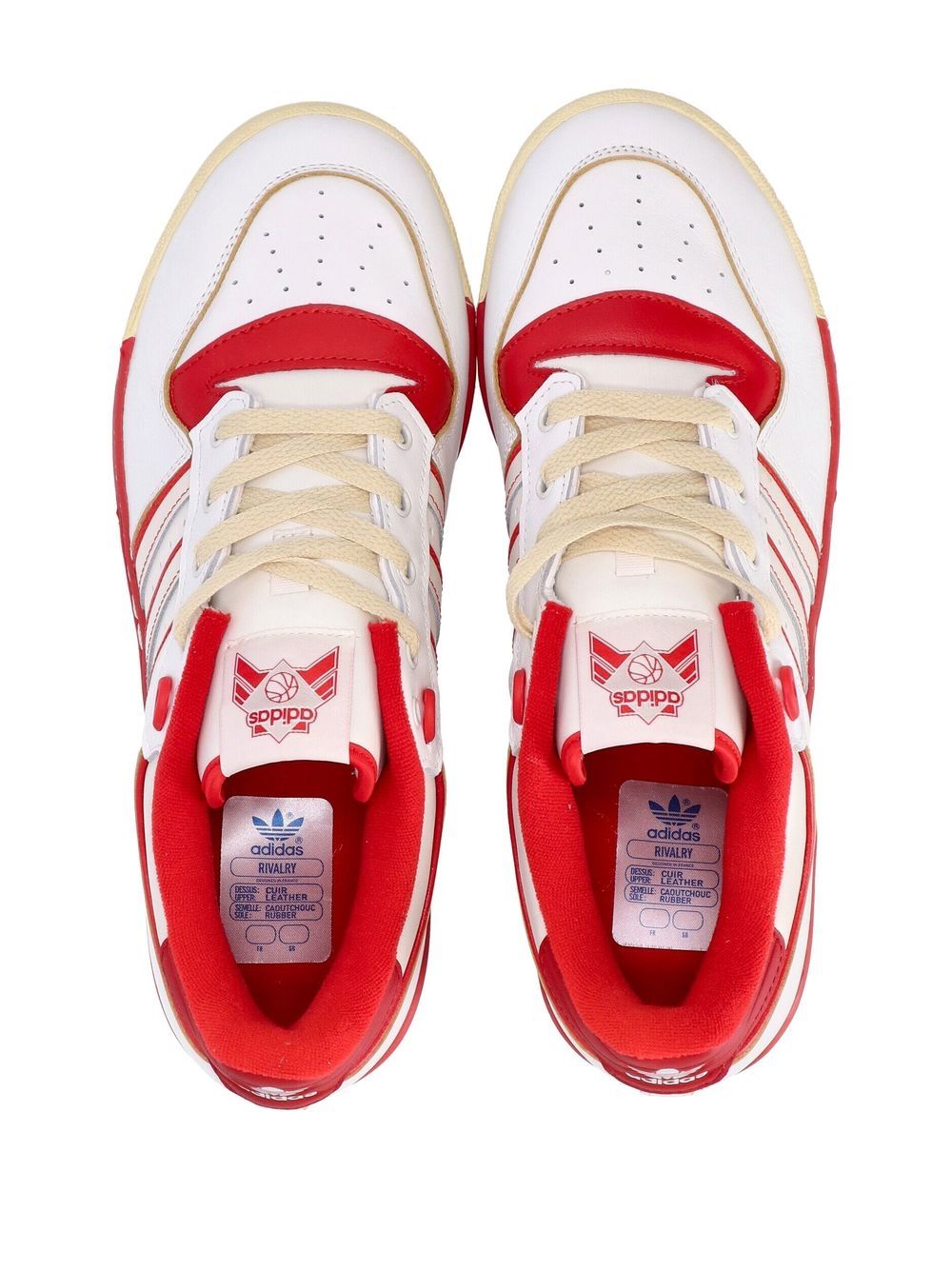 Shop Adidas Originals Rivarlry Low-top Sneakers In Red