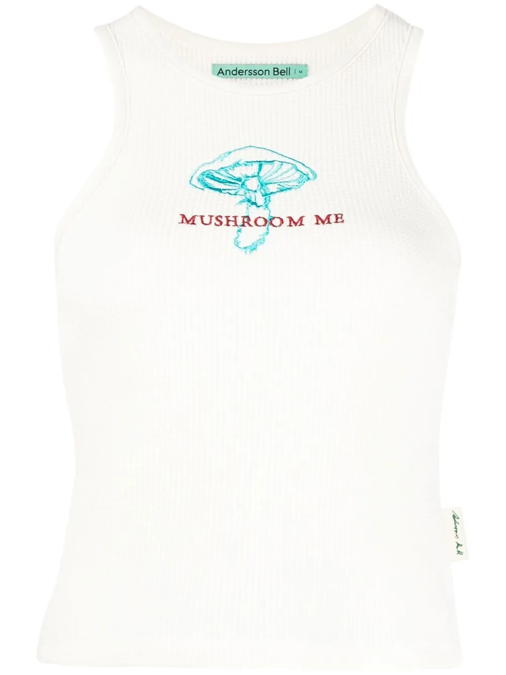 

Andersson Bell embroidered-motif tank top - White