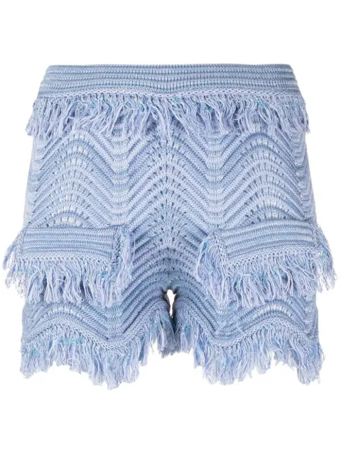 Genny short en maille à bords francs 
