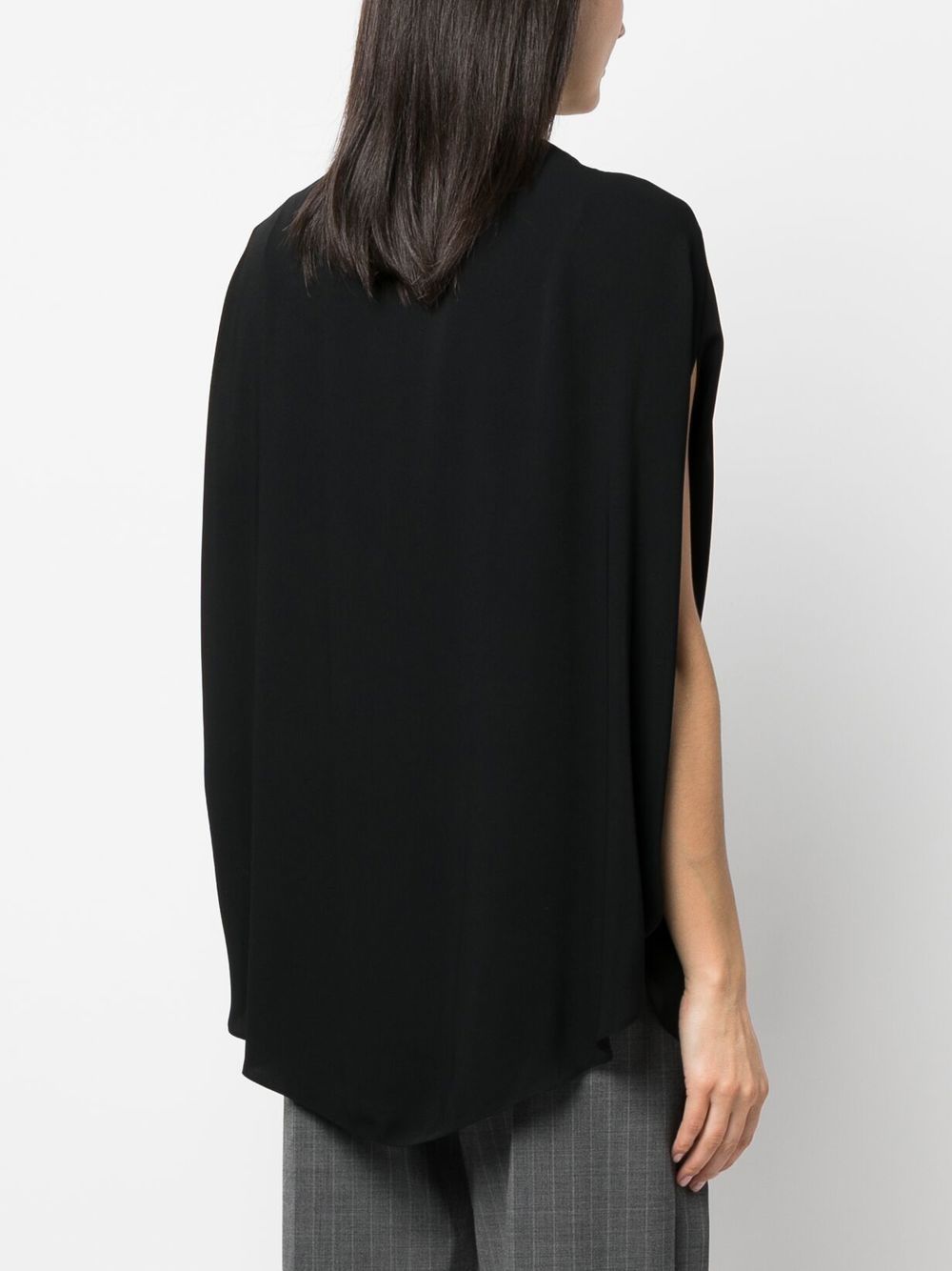 MM6 Maison Margiela mock-neck sleeveless blouse Women